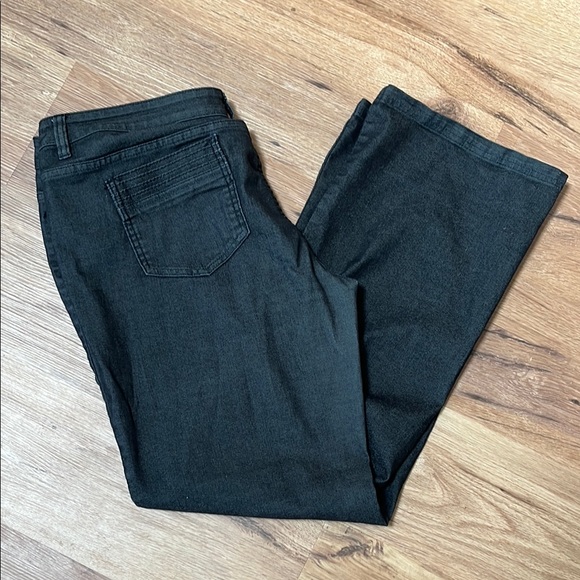 Prana five pocket boot cut black jeans, size 14 - Picture 1 of 5